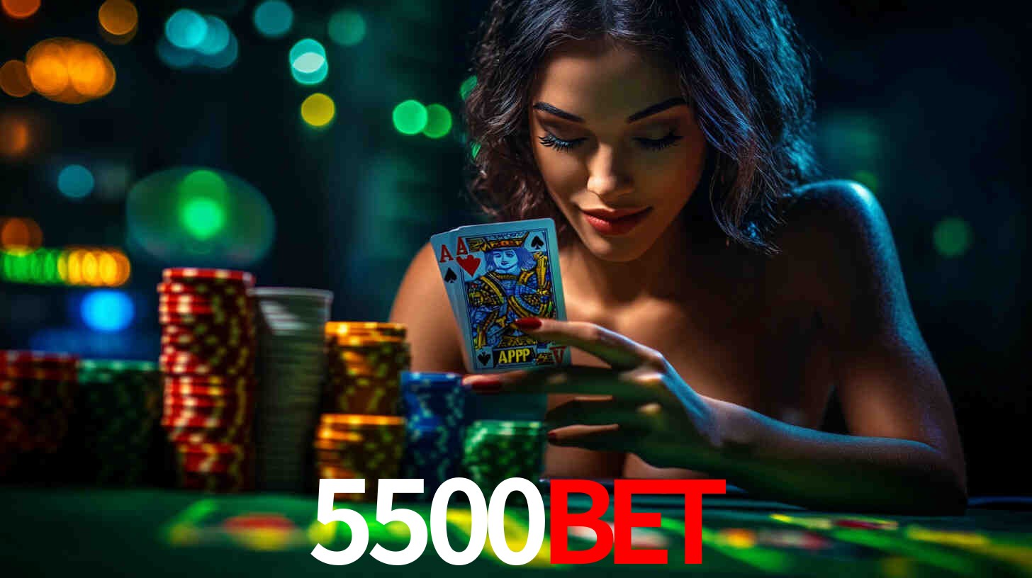 Interface do App 5500BET