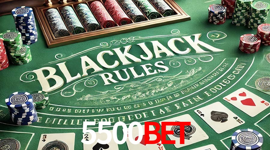 Mesa de Blackjack 5500BET